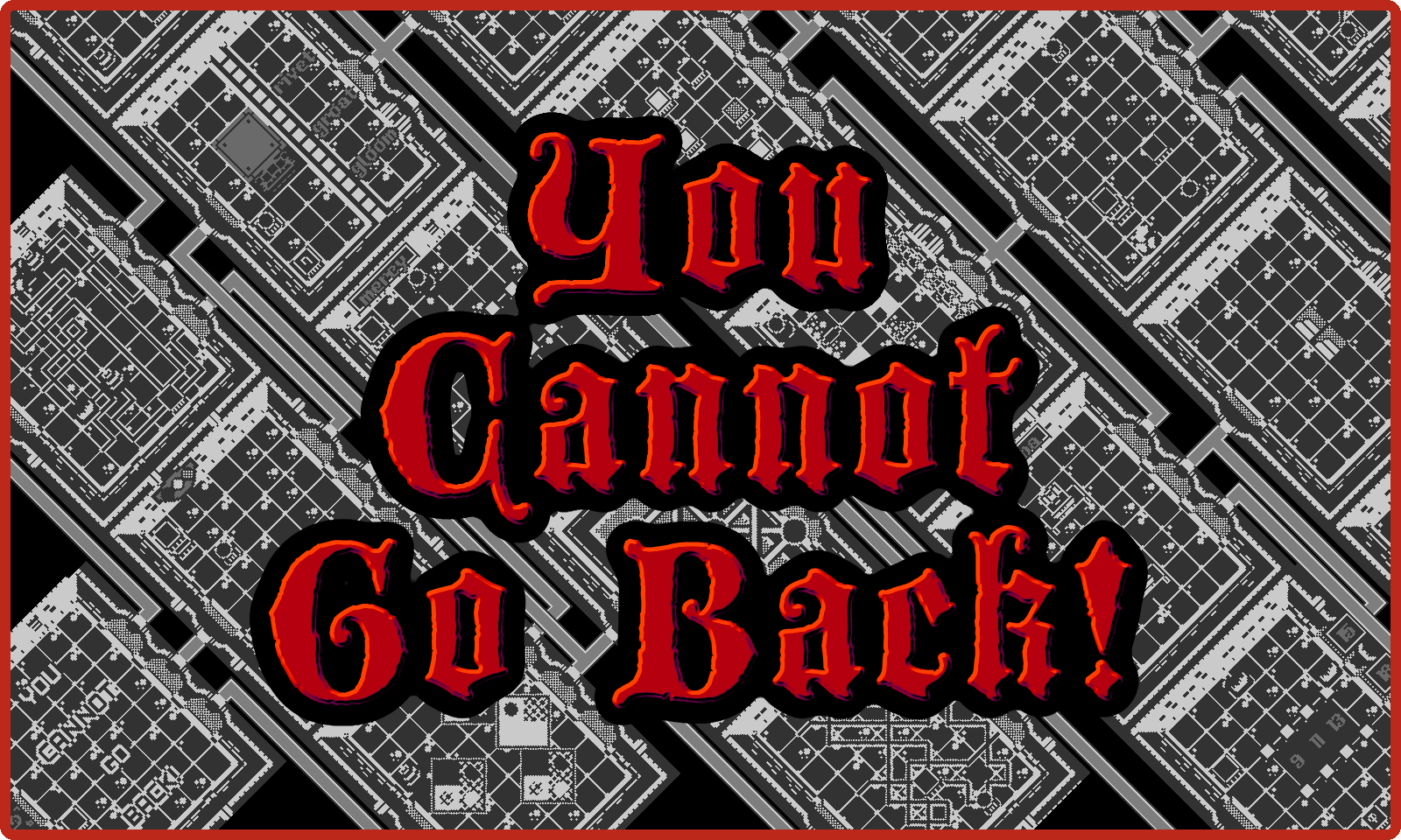 You Cannot Go Back