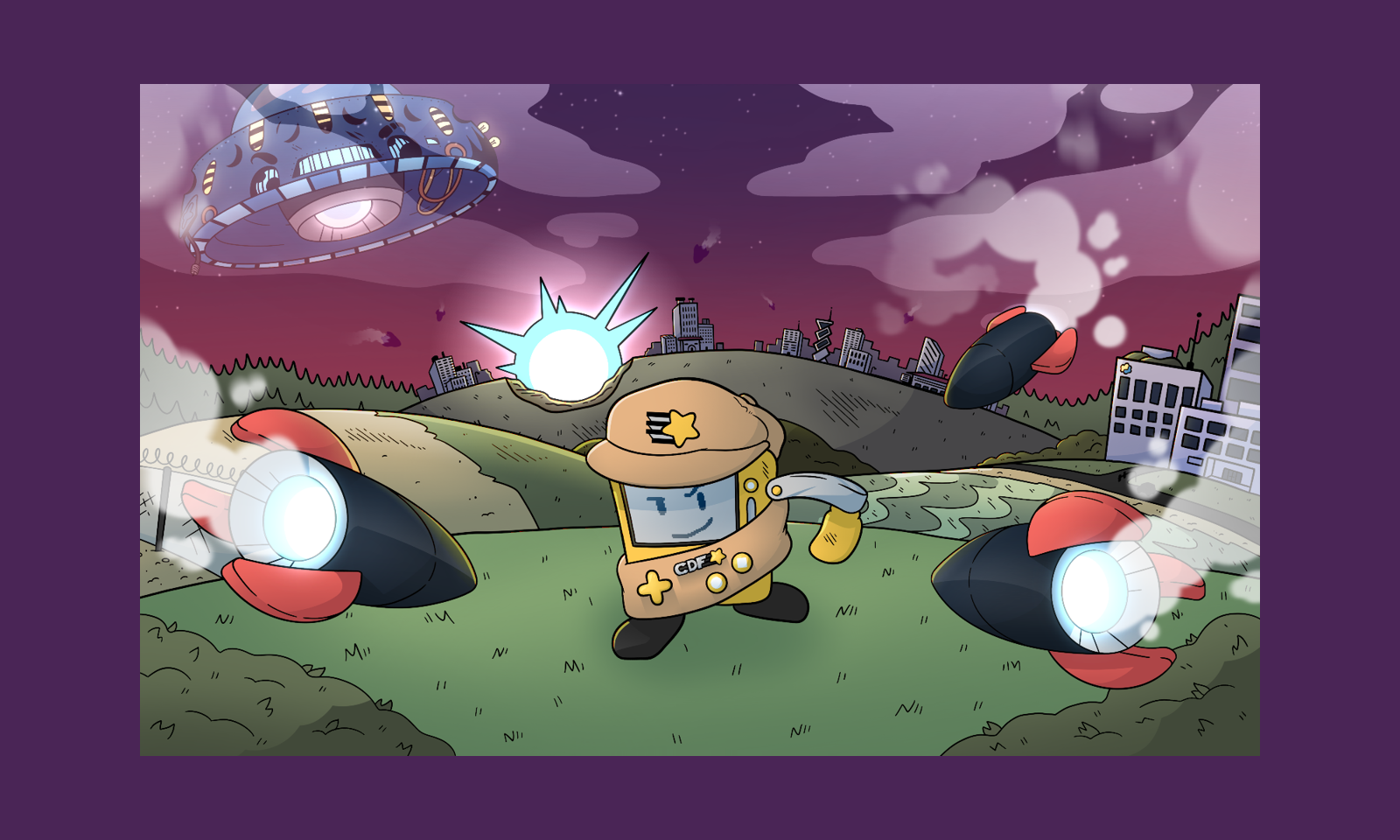 Crank Defense Force for Playdate