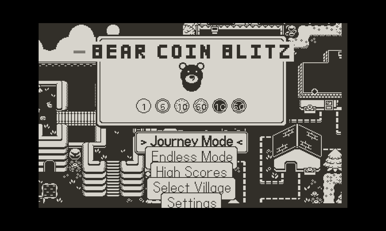 Bear Coin Blitz for Playdate